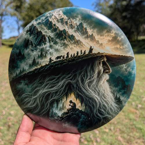 New custom disc golf disc