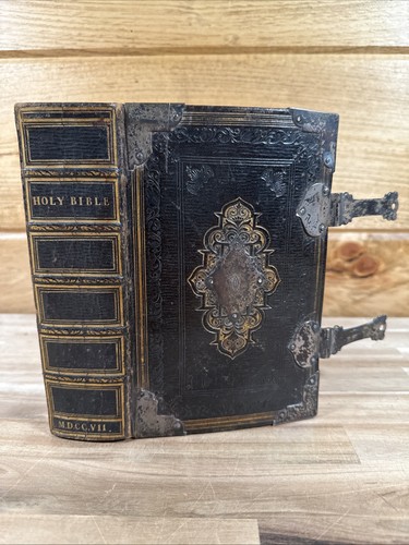 1707 holy bible provenance - 1707,